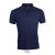 Tricou polo, 21AUG217, masculin, Poliester, Bumbac, 53x37x23 cm, Albastru