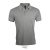 Tricou Polo, Sols, 21OCT1184, 56 x 40 x 26 cm, M, masculin, Poliester, Bumbac, Gri