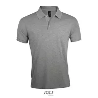   Tricou Polo, Sols, 21OCT1187, 63 x 42 x 27 cm, XXL, masculin, Poliester, Bumbac, Gri