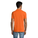 Tricou polo barbati, 2509E16116, SOL'S, Poliester, Bumbac, Portocaliu, M