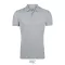 Tricou polo barbati, 2509E16126, SOL'S, Poliester, Bumbac, Gri pure, XL