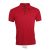 Tricou Polo, Sols, 21OCT1188, 54 x 40 x 34 cm, 3XL, masculin, Poliester, Bumbac, Rosu