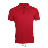   Tricou Polo, Sols, 21OCT1191, 56 x 40 x 25 cm, S, masculin, Poliester, Bumbac, Rosu