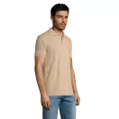 Tricou polo barbati, 2509E16131, SOL'S, Poliester, Bumbac, Bej sand, L