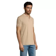   Tricou polo barbati, 2509E16131, SOL'S, Poliester, Bumbac, Bej sand, L