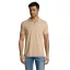 Tricou polo barbati, 2509E16132, SOL'S, Poliester, Bumbac, Bej sand, M