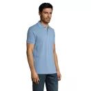 Tricou polo barbati, 2509E16140, SOL'S, Poliester, Bumbac, Albastru sky, M