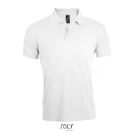   Tricou Polo, Sols, 21OCT1203, 54 x 39 x 31 cm, L, masculin, Poliester, Bumbac, Alb