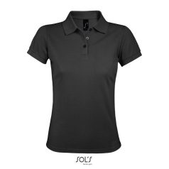   Tricou Polo, Sols, 21OCT0277, 45 x 34 x 27 cm, S, feminin, Poliester, Bumbac, Gri