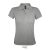 Tricou Polo, Sols, 21OCT0287, 56 x 40 x 22 cm, L, feminin, Poliester, Bumbac, Gri