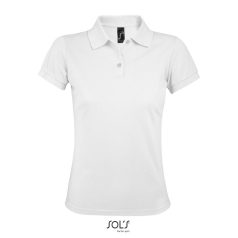   Tricou Polo, Sols, 21OCT0305, 55 x 40 x 26 cm, XL, feminin, Poliester, Bumbac, Alb
