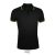 Tricou Polo Barbati, 42FEB234432, Pasadena Men, Bumbac, Masculin, Negru, Verde Lime, 3XL