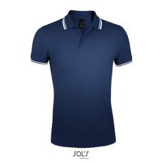   Tricou Polo Barbati, 42FEB234431, Pasadena Men, Bumbac, Masculin, Albastru French Marine, Alb, XXL