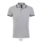 Tricou Polo cu maneca scurta, Barbati, SOL'S, 2601E11234, Bumbac, Gri melange, 3XL