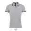 Tricou Polo cu maneca scurta, Barbati, SOL'S, 2601E11235, Bumbac, Gri melange, L