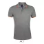 Tricou Polo cu maneca scurta, Barbati, SOL'S, 2601E11210, Bumbac, Gri melange, 3XL