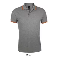   Tricou Polo cu maneca scurta, Barbati, SOL'S, 2601E11214, Bumbac, Gri melange, XL