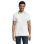 Tricou Polo cu maneca scurta, Barbati, SOL'S, 2601E11228, Bumbac, Alb, 3XL