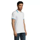 Tricou Polo cu maneca scurta, Barbati, SOL'S, 2601E11231, Bumbac, Alb, S