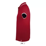   Tricou Polo cu maneca scurta, Barbati, SOL'S, 2601E11218, Bumbac, Rosu, M