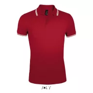   Tricou Polo cu maneca scurta, Barbati, SOL'S, 2601E11219, Bumbac, Rosu, S