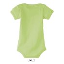 Body pentru bebelusi, SOL'S, 2601E10550, Bumbac, Verde Apple, XS