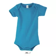   Body Bebelusi, SOL'S, 2401E10015, Bumbac, Albastru aqua, XXS