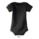 Body Bebelusi, SOL'S, 2401E10018, Bumbac, Negru, XS