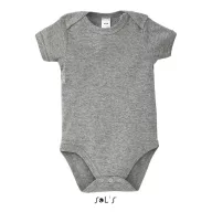   Body Bebelusi, SOL'S, 2401E10024, Bumbac, Viscoza, Gri melange, M