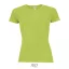 SPORTY-WOMEN TSHIRT- 140g, Polyester, Apple Green, TWIN, M
