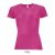 SPORTY-WOMEN TSHIRT- 140g, Polyester, Neon Pink, TWIN, M