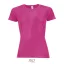 SPORTY-WOMEN TSHIRT- 140g, Polyester, Neon Pink, TWIN, M