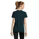 Tricou la baza gatului cu maneca scurta, Femei, SOL'S, 2601E11851, Poliester, Albastru Verde petrol, XS