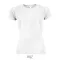 SPORTY-WOMEN TSHIRT- 140g, Polyester, white, TWIN, XS