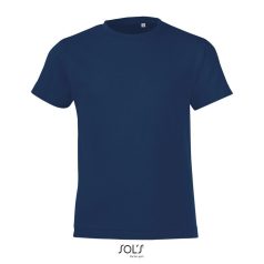 REGENT-F-KIDS TSHIRT-150g, Cotton, French Navy, MALE, M