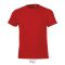 REGENT-F-KIDS TSHIRT-150g, Cotton, red, MALE, XL