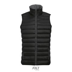 WAVE-BODYWARMER-BARBAȚI, Nylon, black, TWIN, S
