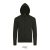 STONE-UNI HOODIE-260g, Polyester/Cotton, black, UNISEX, M