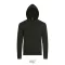 STONE-UNI HOODIE-260g, Polyester/Cotton, black, UNISEX, XS