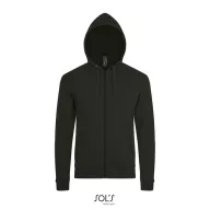 STONE-UNI HOODIE-260g, Polyester/Cotton, black, UNISEX, XXL