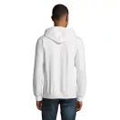 Hanorac cu gluga, Unisex, SOL'S, 2601E11918, Poliester, Bumbac, Alb, M