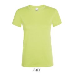 REGENT-WOMEN TSHIRT-150g, Cotton, Apple Green, TWIN, M
