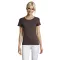 Tricou la baza gatului cu maneca scurta, Femei, SOL'S, 2601E11524, Bumbac, Gri inchis, L