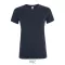 REGENT-WOMEN TSHIRT-150g, Cotton, French Navy, TWIN, L