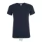Tricou la baza gatului, Dama, maneca scurta, SOL'S, 2401E10124, Bumbac, Albastru navy, 3XL