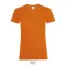 REGENT-WOMEN TSHIRT-150g, Cotton, orange, TWIN, S