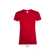 REGENT-WOMEN TSHIRT-150g, Cotton, red, TWIN, M