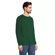   Tricou la baza gatului cu maneca lunga, Barbati, SOL'S, 2601E10873, Bumbac, Verde Bottle, M