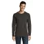 Tricou la baza gatului cu maneca lunga, Barbati, SOL'S, 2601E10882, Bumbac, Gri charcoal melange, XL