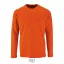 Tricou Barbati, 42FEB234129, Imperial LSL Men, Bumbac, Masculin, Portocaliu, S